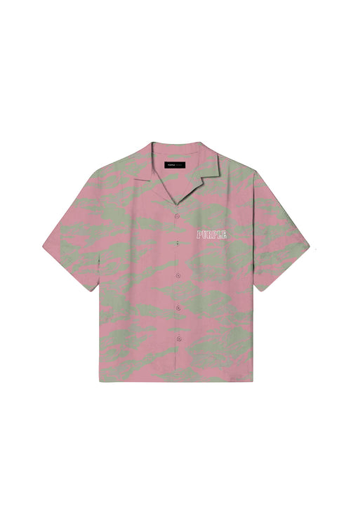 Slab Wordmark Tropical Camo Shirt