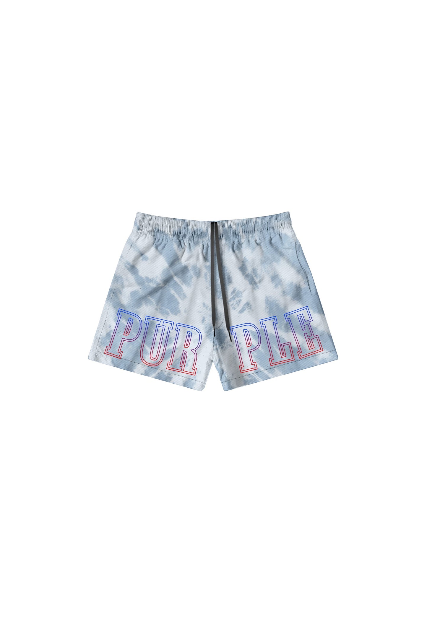 Slab Wordmark Tie Dye Swim Short