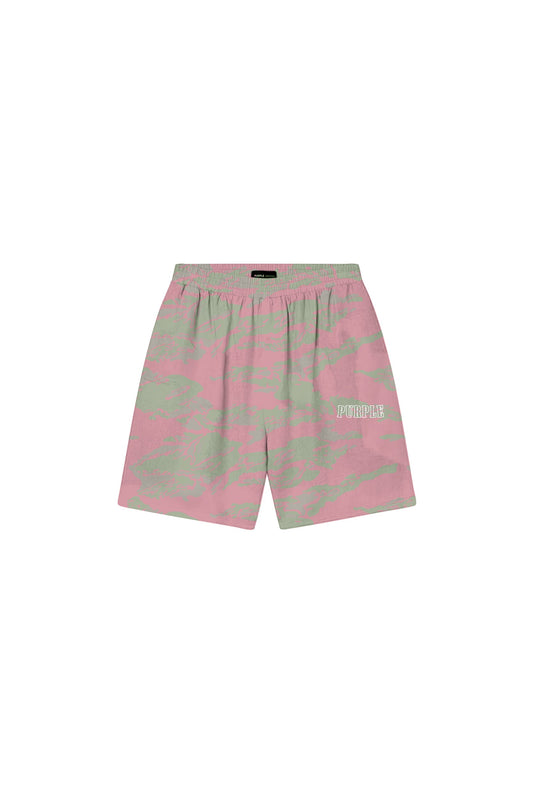 Slab Wordmark Tropical Camo Short