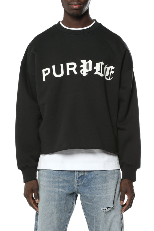 Half & Half Crewneck Sweater