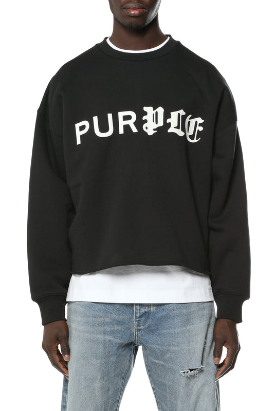 Half & Half Crewneck Sweater