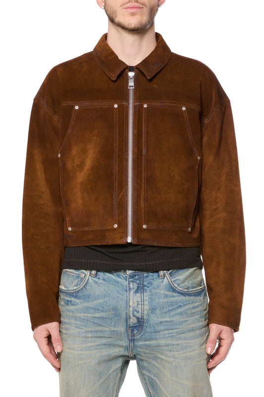 Suede Carpenter Jacket