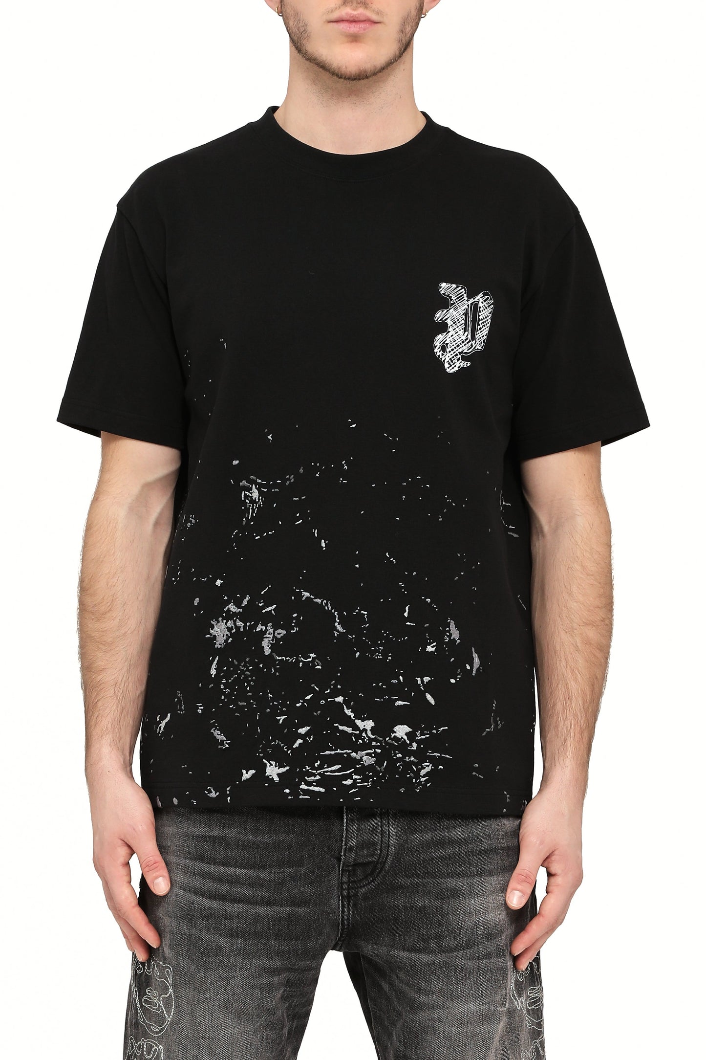 Scribbled Gothic P Tee